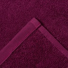 Салфетки махровые декоративные «Этель. 8 Марта», 4 шт., 30×30 см, 100% хлопок, бордовые/сиреневые - фото 23528572