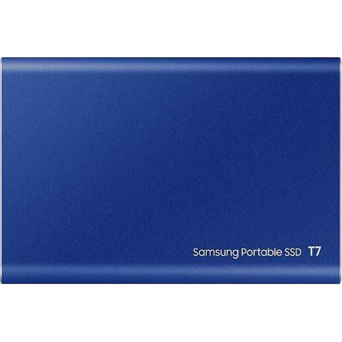 Накопитель SSD Samsung MU-PC1T0H/WW T7, 1.8", 1Тб, USB Type-C, синий - фото 51476634