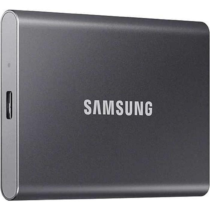 Накопитель SSD Samsung MU-PC1T0T/WW T7, 1.8", 1Тб, USB Type-C, серый - фото 51506134