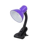 Лампа настольная Е27, с выкл. на зажиме (220 В) фиолетовая (108 В) - Фото 5