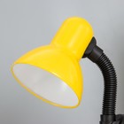 Лампа настольная Е27, с выкл. на зажиме (220В) желтая (108В) RISALUX - Фото 10