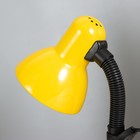 Лампа настольная Е27, с выкл. на зажиме (220В) желтая (108В) RISALUX - Фото 2