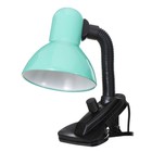 Лампа настольная Е27, светорегулятор, на зажиме (220В) зеленая (108А) RISALUX - Фото 11