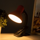 Лампа настольная Е27 с выкл. на зажиме (220В) розовая (108В) RISALUX - Фото 10