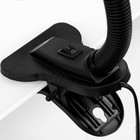 Лампа настольная Е27 с выкл. на зажиме (220 В) розовая (108 В) RISALUX - Фото 4