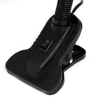 Лампа настольная Е27 с выкл. на зажиме (220 В) розовая (108 В) RISALUX - Фото 5