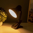 Лампа настольная Е27, с выкл. на зажиме (220В) черная (108В) RISALUX - Фото 10