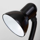 Лампа настольная Е27, с выкл. на зажиме (220В) черная (108В) RISALUX - Фото 2