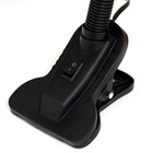 Лампа настольная Е27, с выкл. на зажиме (220 В) черная (108 В) RISALUX - Фото 4