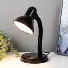 Лампа настольная Е27, с выкл. (220 В) черная (203 В) RISALUX - Фото 9