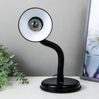 Лампа настольная Е27, с выкл. (220 В) черная (203 В) RISALUX - Фото 2