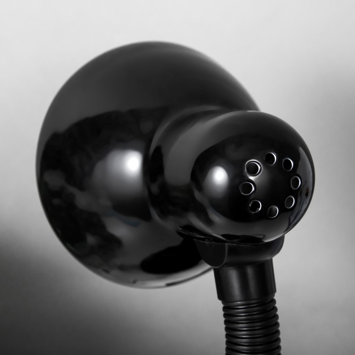 Лампа настольная Е27, с выкл. (220В) черная (203В) RISALUX - фото 1887641531
