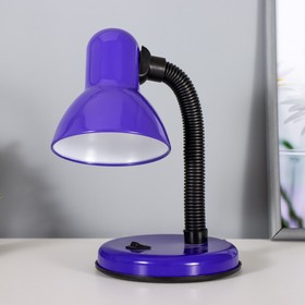 Лампа настольная Е27, с выкл. (220В) фиолетовая (203В) RISALUX