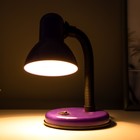Лампа настольная Е27, с выкл. (220В) фиолетовая (203В) RISALUX - Фото 10