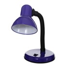 Лампа настольная Е27, с выкл. (220В) фиолетовая (203В) RISALUX - Фото 8