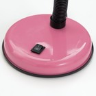 Лампа настольная Е27, с выкл. (220В) розовая (203В) RISALUX - Фото 4