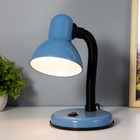 Лампа настольная Е27, с выкл. (220В) голубая (203В) RISALUX - Фото 9