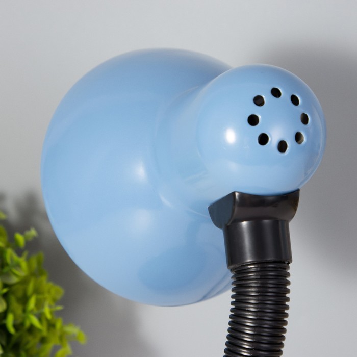 Лампа настольная Е27, с выкл. (220В) голубая (203В) RISALUX - фото 1906777899