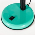 Настольная лампа для школы и офиса на подставке RISALUX Е27, с выкл. 220 В, зелёная - Фото 7