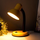 Лампа настольная Е27, с выкл. (220В) желтая (203В) RISALUX - Фото 3