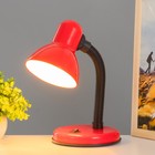 Лампа настольная Е27, с выкл. (220В) красная (203В) RISALUX - Фото 8