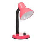 Лампа настольная Е27, светорегулятор (220В) розовая (203А) - Фото 9