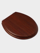 Сиденье для унитаза с крышкой «Натуральное дерево», 45×35 см, цвет орех - Фото 3