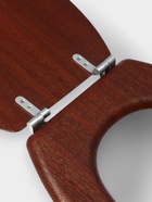 Сиденье для унитаза с крышкой «Натуральное дерево», 45×35 см, цвет орех - Фото 6