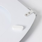 Сиденье для унитаза, 45×35×5 см, цвет белый - Фото 5