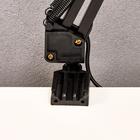 Лампа настольная Е27, на зажиме (220 В) черная, h=55 (811) RISALUX - Фото 5