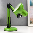 Лампа настольная Е27, h=55 см, шарнирная, на подставке (220В) зеленая RISALUX - Фото 7