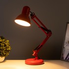 Лампа настольная 1х40Вт Е27 красная h-55 см RISALUX - Фото 12