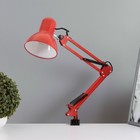 Лампа настольная 1х40Вт Е27 красная h-55 см RISALUX - Фото 3