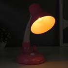 Лампа настольная "Капелька" 1xE27 розовый с подставкой для ручек,(220В) розовая (304В) - Фото 3