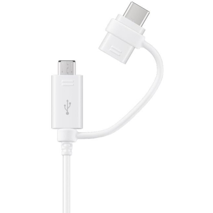 Кабель Samsung EP-DG930DWEGRU, USB A - microUSB, 1.5м, белый - фото 51484874