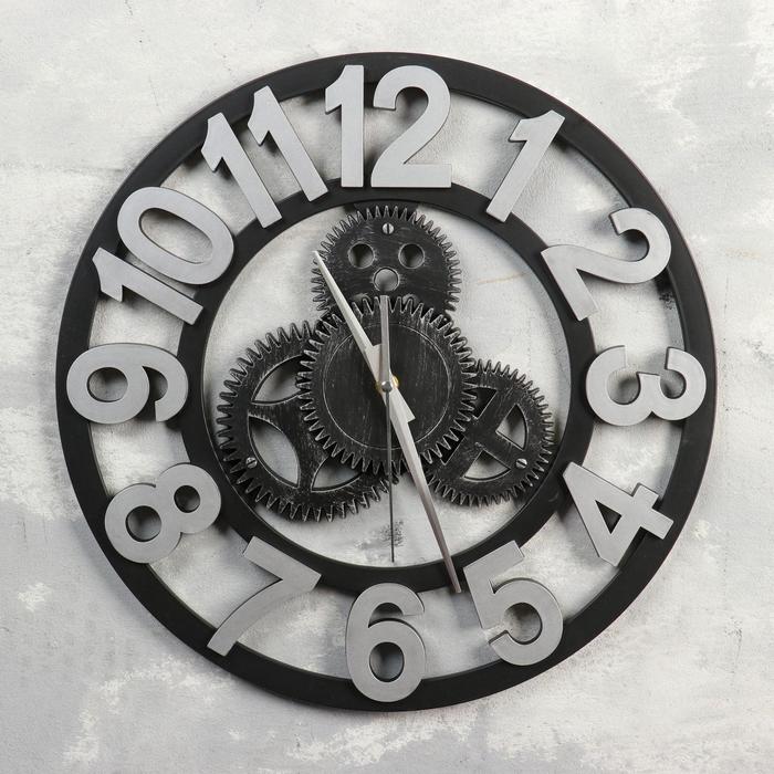 Часы настенные, серия: Интерьер, "Митуми", d-40 см, дискретный ход - Фото 1