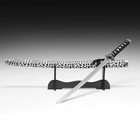 Макет оружия «Сувенирная катана на подставке», темно серые ножны под леопарда, 89 см - Фото 2