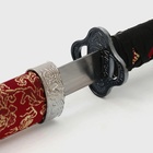 Сувенирное оружие «Катана на подставке», цветочный узор на ножнах, 89см - Фото 5