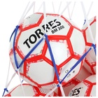 Сетка для переноски мячей ONLYTOP, на 10 мячей, нить 6 мм, 1.2 м, бело-синяя - Фото 3