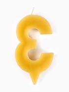 Свеча в торт «Цифра 3», золотая, 6.5 см - Фото 7