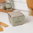 Набор полотенец «Этель» Homemade, 3 шт., 100% хлопок - Фото 5