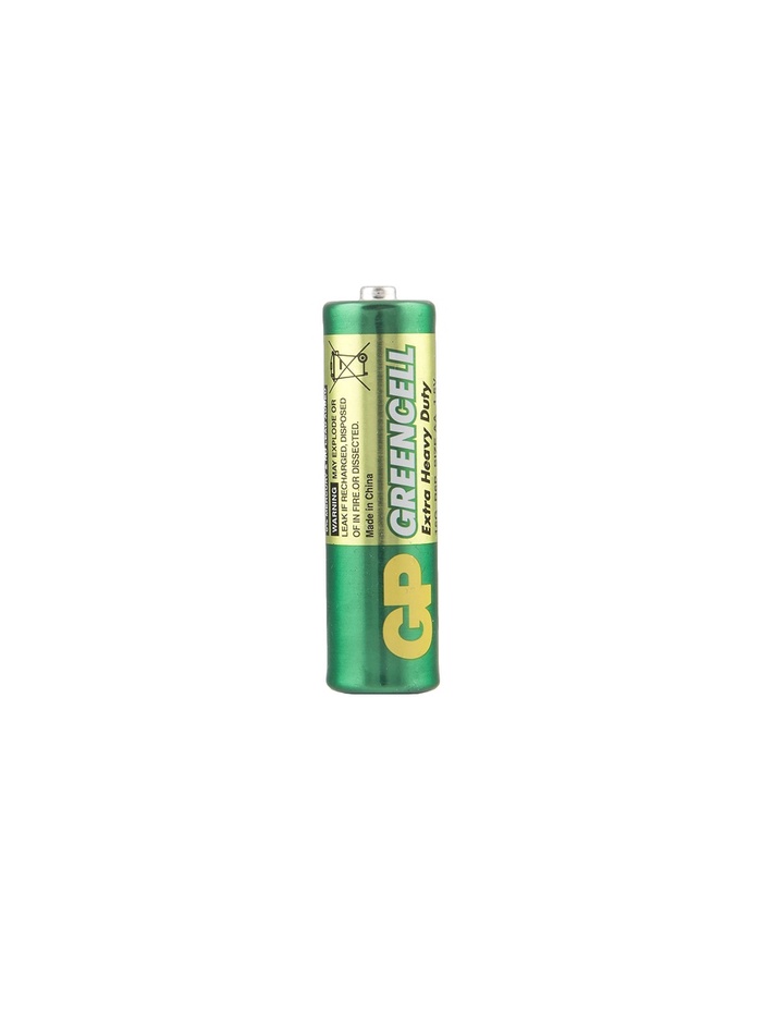 Батарейка солевая GP Greencell Extra Heavy Duty, AA, R6-2BL, 1.5 В, блистер, 2 шт. - фото 51766454 Батарейка солевая GP Greencell Extra Heavy Duty, AA, R6-2BL, 1.5 В, блистер, 2 шт. - фото 51766454