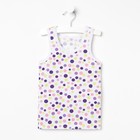 Майка для девочки, цвет МИКС, рост 110-116 см - Фото 1