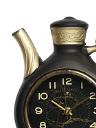 Часы настенные интерьерные для кухни "Сангино", бесшумные, 26.5х24 см, чёрные с золотом, АА - Фото 7