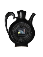 Часы настенные интерьерные для кухни "Сангино", бесшумные, 26.5х24 см, чёрные с золотом, АА - Фото 9