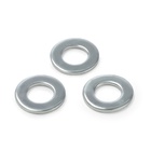 Шайба ТУНДРА, плоская, без фаски, DIN 125, оцинкованная, М10, 1 кг - Фото 1