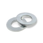 Шайба ТУНДРА, плоская, без фаски, DIN 125, оцинкованная, М10, 1 кг - Фото 4