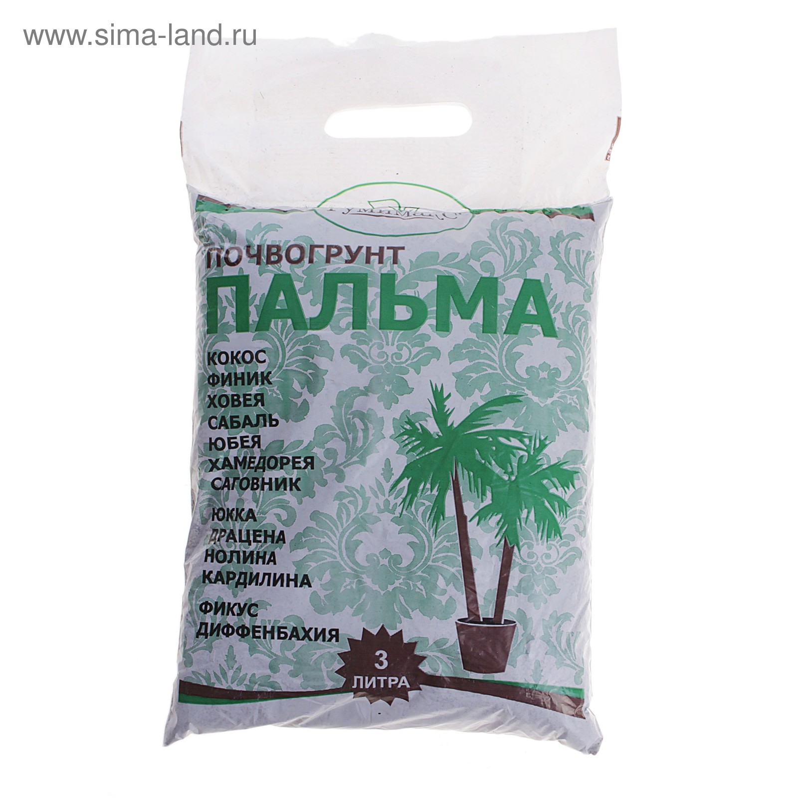 Почвогрунт Гумимакс для пальмы 3 литра (741534) - Купить по цене от 40. ...