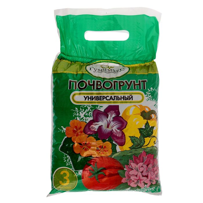 Универсальный почвогрунт «Гумимакс», 3 л - Фото 1