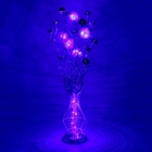 Светильник напольный LED "Снежные шарики" h=146см (220В/3,25Вт) с выкл - Фото 3